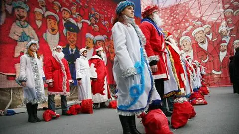 Rosja. Dziadek Mróz i Śnieżynka. Oszukali ponad sto osób