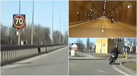 Gdańsk: pędził 200 km/h, miał sądowy zakaz prowadzenia pojazdów
