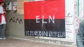 Armia Wyzwolenia Narodowego (ELN) jest drugą co do wielkości partyzantką w Kolumbii