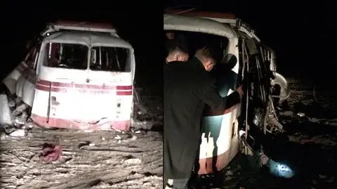 Wojna w Donbasie. Autobus najechał na minę, cztery osoby nie żyją