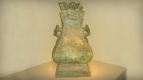 Chińska waza z winem sprzed 3000 lat?