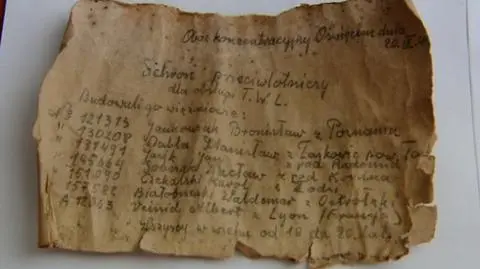 Kartka miała być po nich śladem