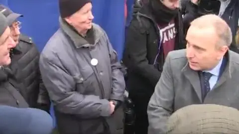 Schetyna podziękował protestującym przed Sejmem