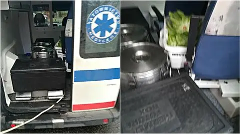 Stargard: wozili posiłki i chorych karetką