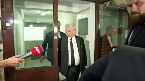 Kaczyński opuścił siedzibę PiS przed godziną 22