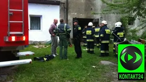 Runął strop. 14-latek w ciężkim stanie