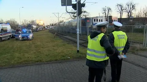 Wrocław. Tramwaj śmiertelnie potrącił kobietę