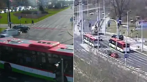 Wypadki na skrzyżowaniach w Lublinie. Kierowcy zignorowali czerwone światło