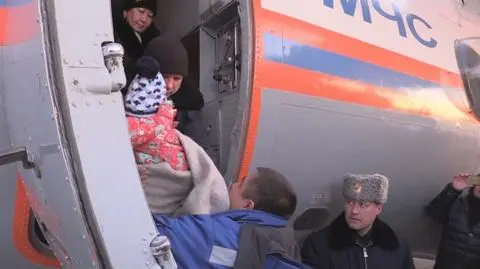 Dziewczynka, ranna w katastrofie lotniczej, została przetransportowana do szpitala w Chabarowsku 