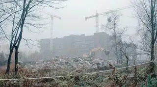 Niszczejąca Stocznia Gdańska