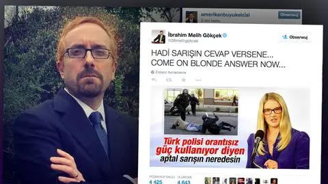 „Gdzie jesteś głupia blondynko?" Gorąco na linii USA-Turcja
