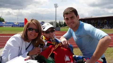 Dawid i Iker Casillas w Gniewinie
