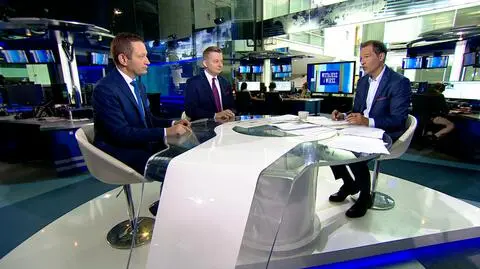 Paweł Rabiej i Jakub Stefaniak we "Wstajesz i wiesz"