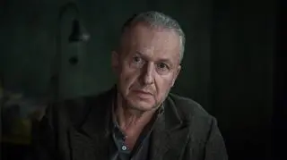 Bogusław Linda jako Władysław Strzemiński w "Powidokach" Andrzeja Wajdy (Materiał "Faktów" TVN))