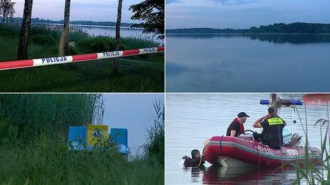 Poszukiwania 18-latka w jeziorze Pogoria III