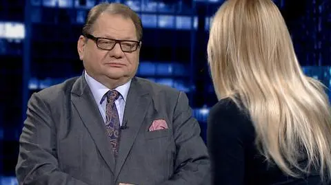 Gościem "Kropki nad i" był Ryszard Kalisz 