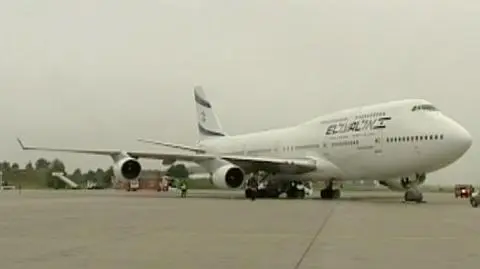 Jumbo Jet wylądował w Pyrzowicach