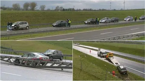 Karambol na S3. Uwaga na objazdy!