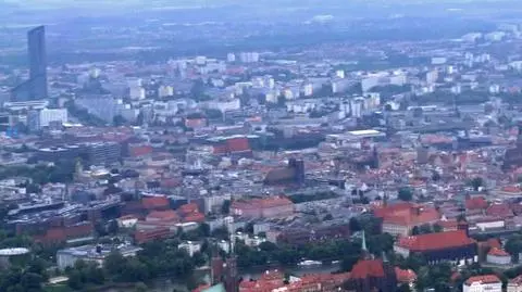 Wrocław z lotu ptaka