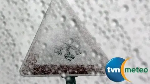 Śnieżyca na południu Warszawy