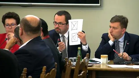 Spór o definicję znaku "x" w sejmowej komisji nadzwyczajnej