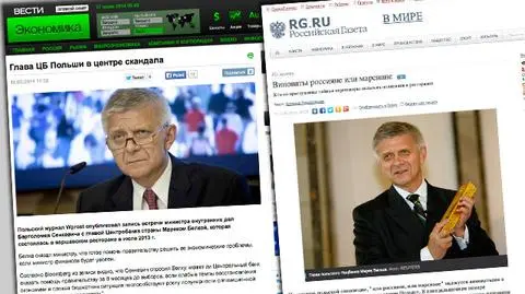 "Winnymi okażą się Rosjanie albo Marsjanie". Rosyjskie media o aferze taśmowej