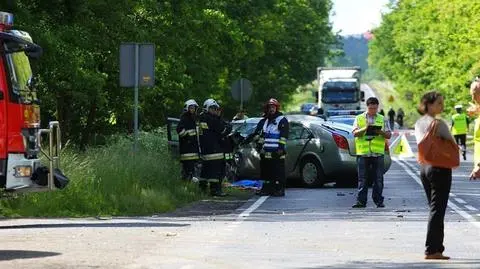 Wypadek pod Lubinem. 
3 osoby nie żyją, 3 ranne