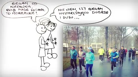 Dwa najczęstsze pytania początkujących: co z bólem i jak często trzeba biegać?