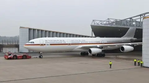 Airbus A340 dla pani kanclerz