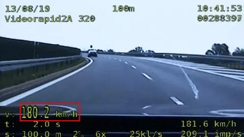Przekroczył prędkość o 110 km/h i nie przyjął mandatu
