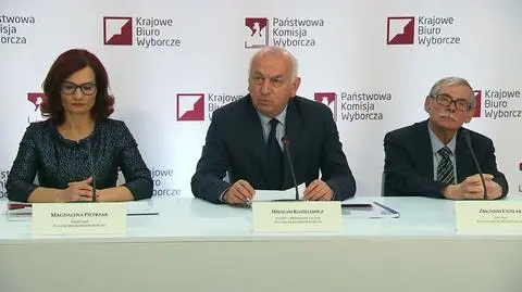 Wybory do Parlamentu Europejskiego 2019. Konferencja PKW