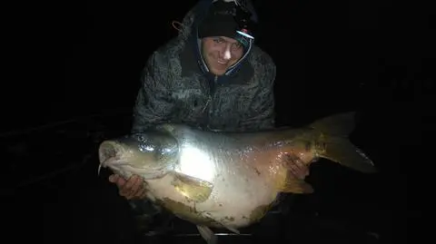 Dawid Mucha i jego rekordowy karp