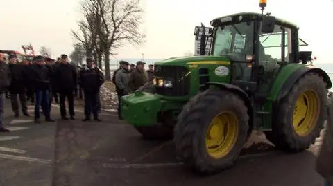 Rolnicy blokowali krajową "2"