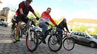 Rowerzyści domagają się drogi rowerowej 