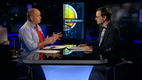 Roman Kurkiewicz i Jan Wróbel w programie "Dwie prawdy"