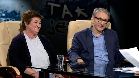 Magdalena Środa i Marek Lenhert w Tak jest