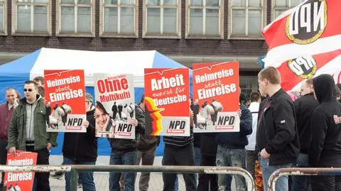 NPD podejrzewana jest o powiązania z organizacją terrorystyczną