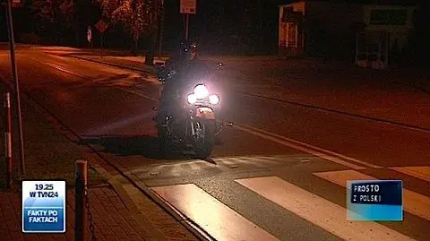 Zgasił światła, wjechał w policjanta. Zabił