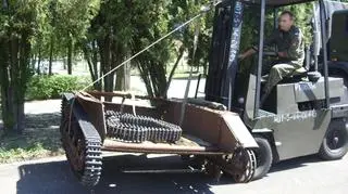 Tankietka TKS - nowy eksponat muzeum