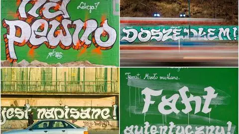 Grafficiarz z Nowego Sącza promuje język polski