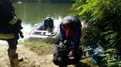 32-latek wypadł z pontonu. Znaleziono jego ciało