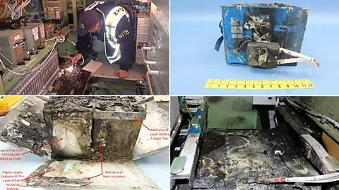 Akumulator sprawił spore problemy strażakom