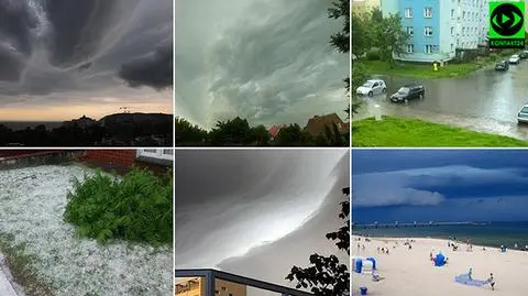 Burze i nawałnice nad Polską, brak prądu, jedna osoba ranna