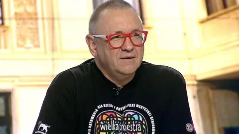Jerzy Owsiak był gościem "Faktów po Faktach"