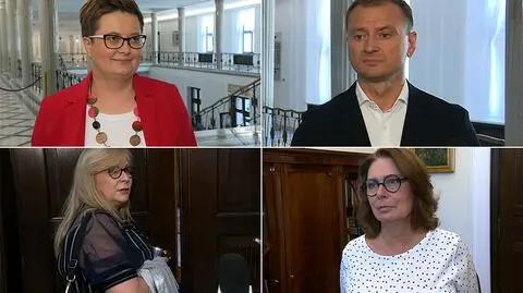 Politycy o propozycji zmian w sprawie lotów polityków z rodzinami 