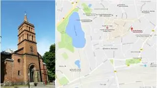 To w tym kościele rzucono petardą na mszy