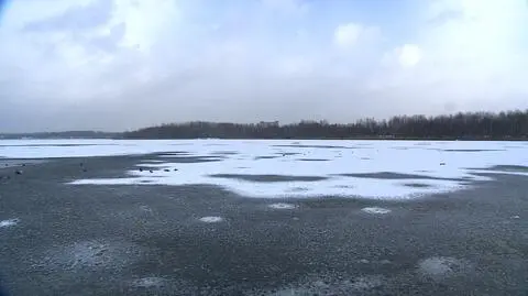 Dąbrowa Górnicza: Zmarł mężczyzna pod którym załamal się lód