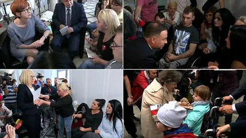 Disabled and their parents suspend the protest after 40 days