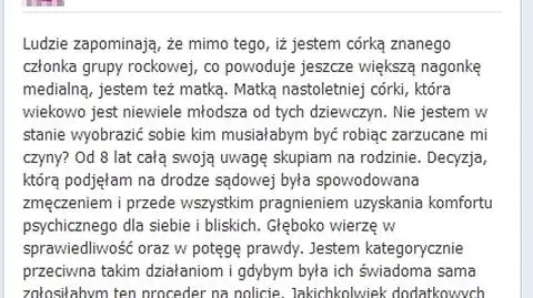 Oskarżona o stręczycielstwo:
"Przyznałam się, bo byłam zmęczona"