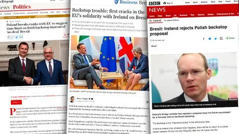 Media na Wyspach odniosły się do pomysłu ministra Czaputowicza odnośnie backstopu